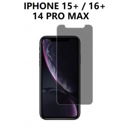 Verre Anti-Espion (fumé)  Iphone   - EMPLACEMENT :