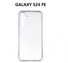 SILICONNE SIMPLE GALAXY S24 FE TRANSPARENT