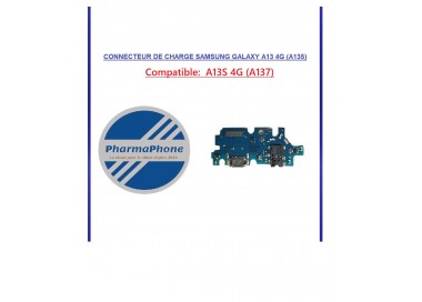 CONNECTEUR DE CHARGE GALAXY A13 4G (A135) / A13S 4G (A137) - EMPLACEMENT: Z2-R16-B621