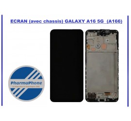 ECRAN (avec chassis) GALAXY A16 5G  (A166) EMPLACEMENT :