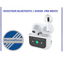 ECOUTEUR BLUETOOTH + ECRAN  PRO BEATS  EMPLACEMENT: Z2 - B105 - E04