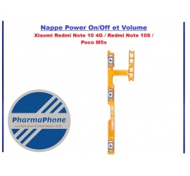 NAPPE POWER VOLUME XIAOMI REDMI NOTE 10S 4G